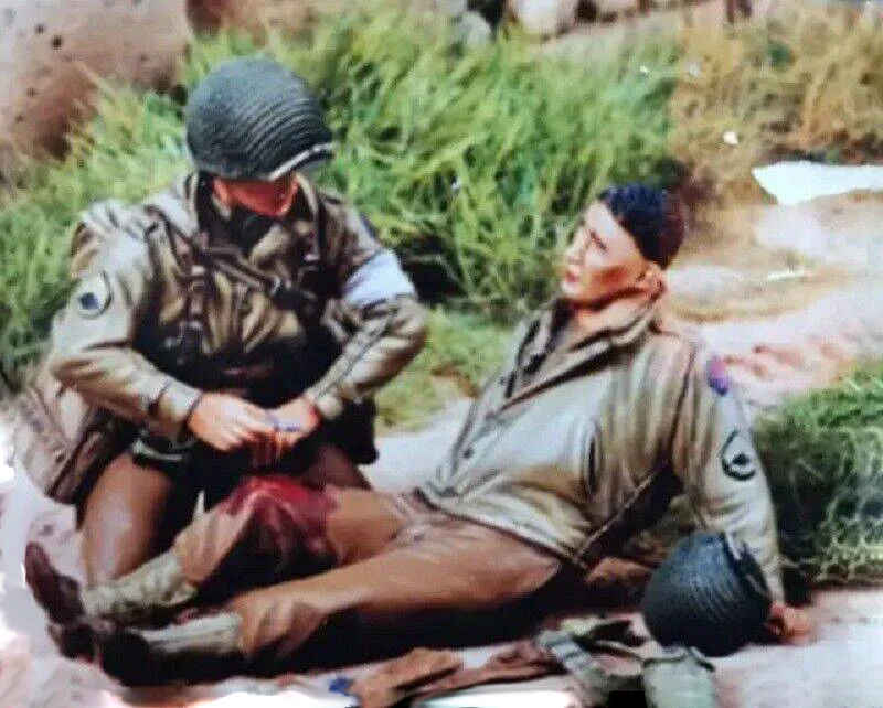 1/35 Resin Model Kit US Soldiers Infantry WW2 Unpainted - Model-Fan-Store