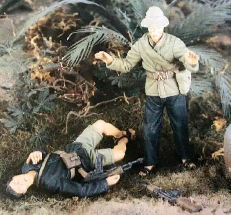 1/35 Resin Model Kit Vietnam War Vietnamese Soldiers Unpainted - Model-Fan-Store