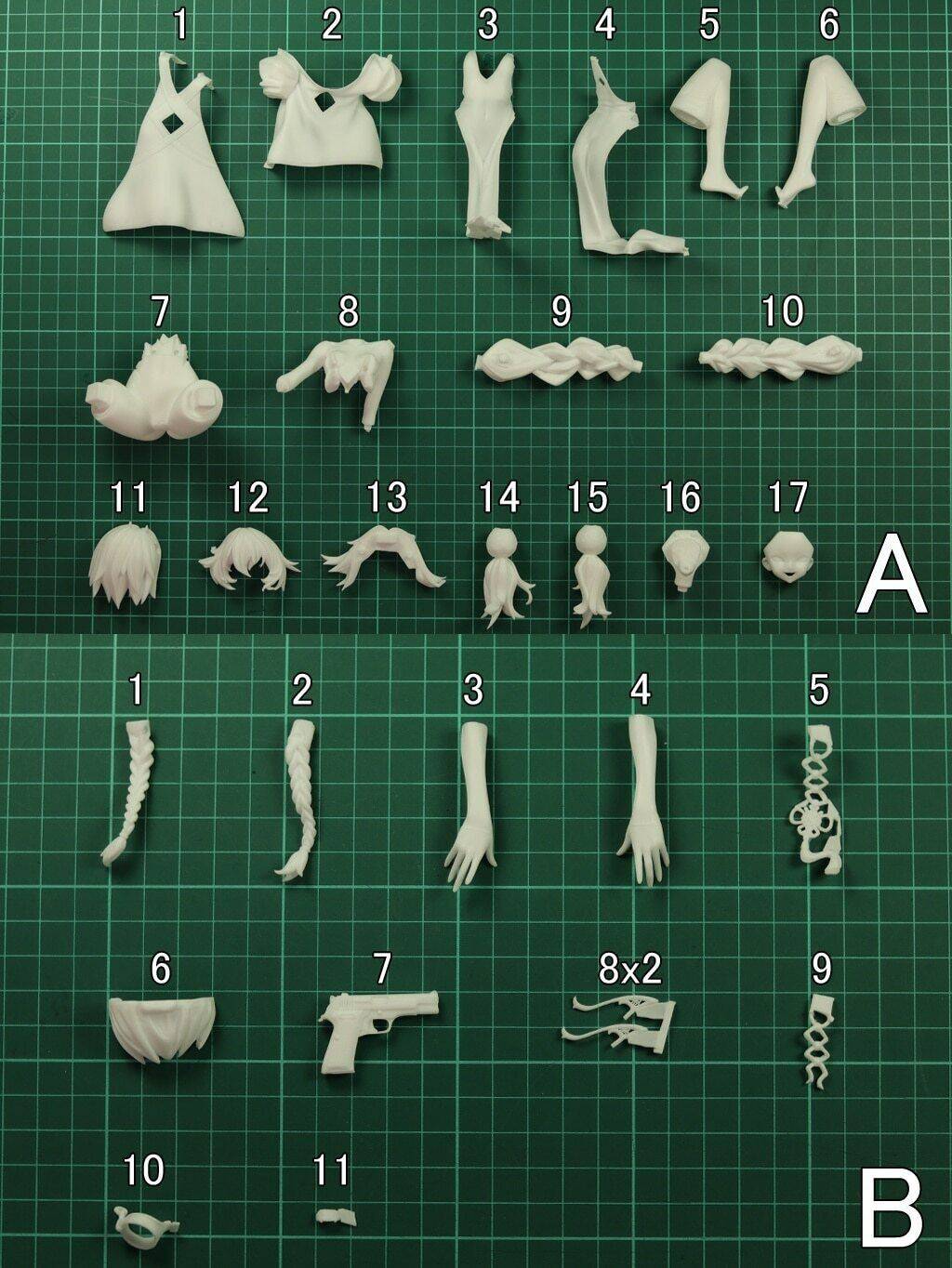 1/6 160mm Resin Model Kit Asian Beautiful Girl Anime Unpainted - Model-Fan-Store