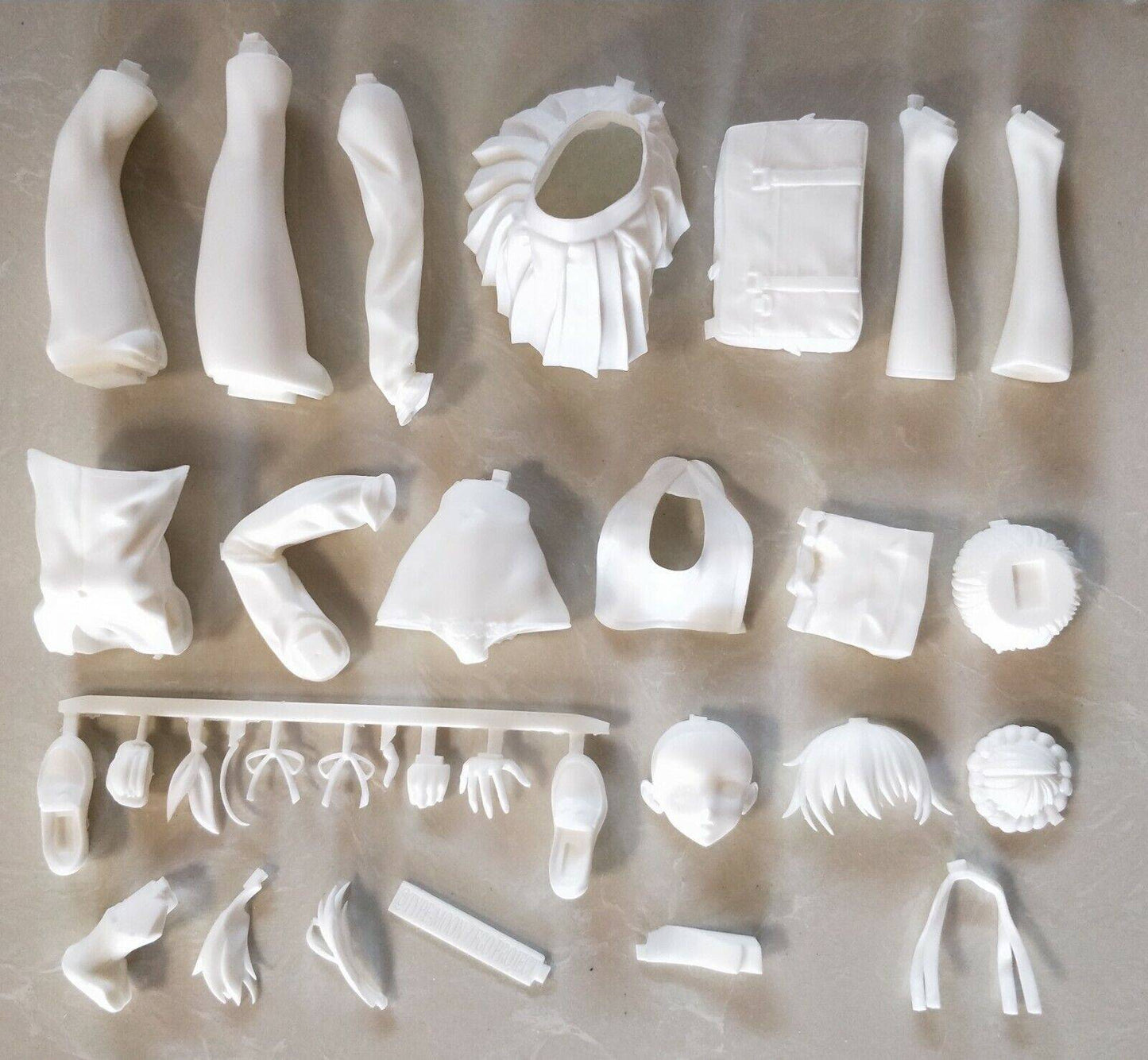 1/6 Resin Model Kit Japanese Girl Schoolgirl Anime Unpainted - Model-Fan-Store