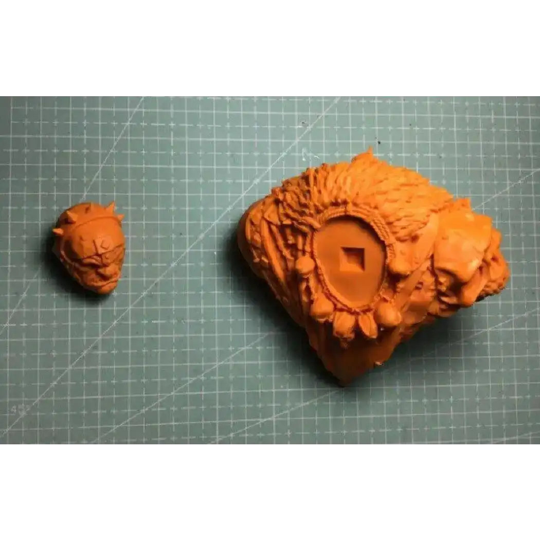 1/10 BUST 70mm Resin Model Kit Warrior Barbarian Orc Warcraft Unpainted - Model-Fan-Store