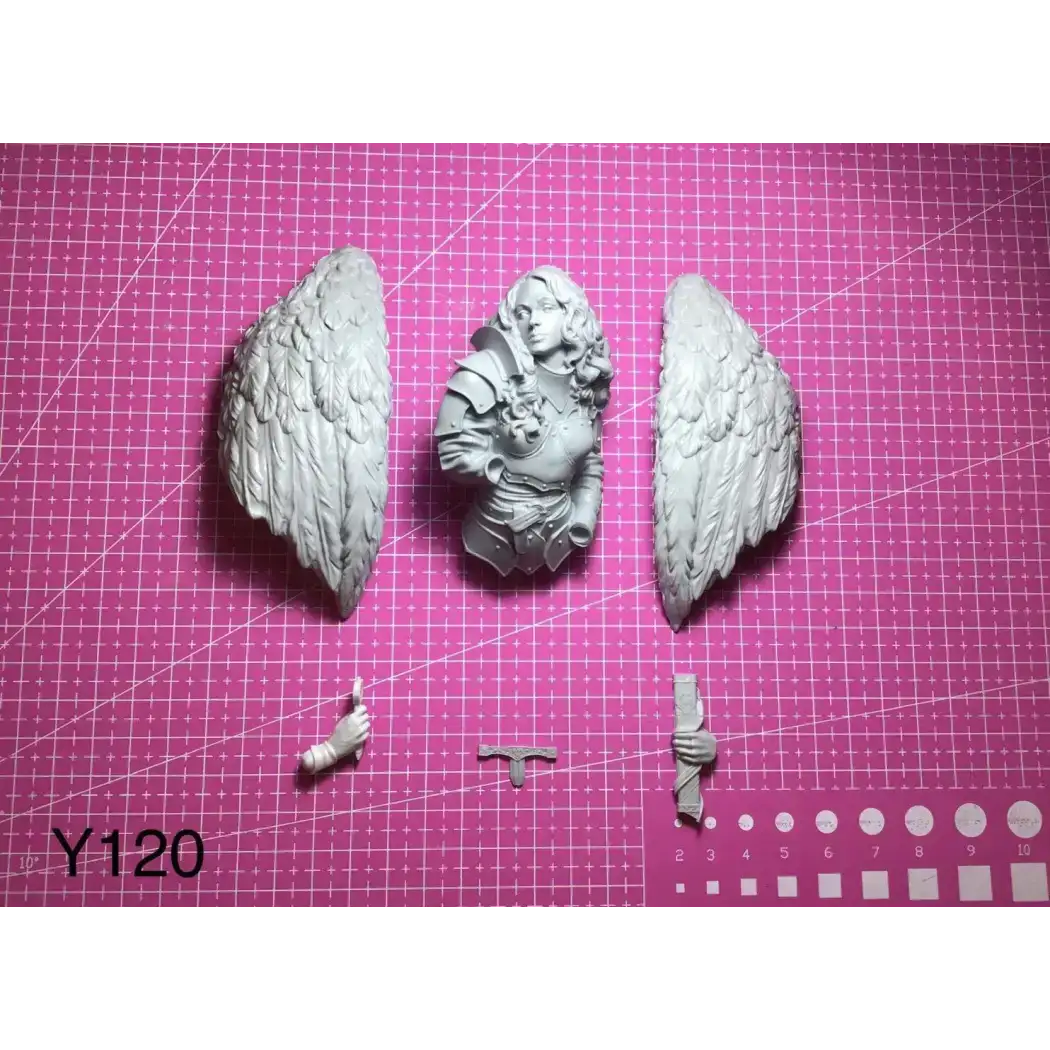 1/10 BUST Resin Model Kit Beautiful Girl Angel Fantasy A-954 Unpainted - Model-Fan-Store