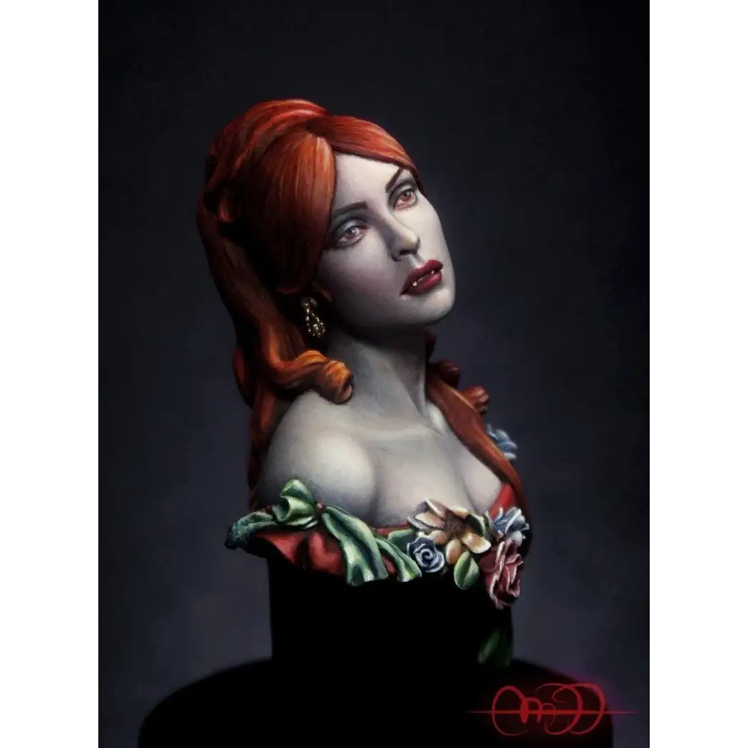1/12 BUST Resin Model Kit Beautiful Girl Vampire Unpainted - Model-Fan-Store