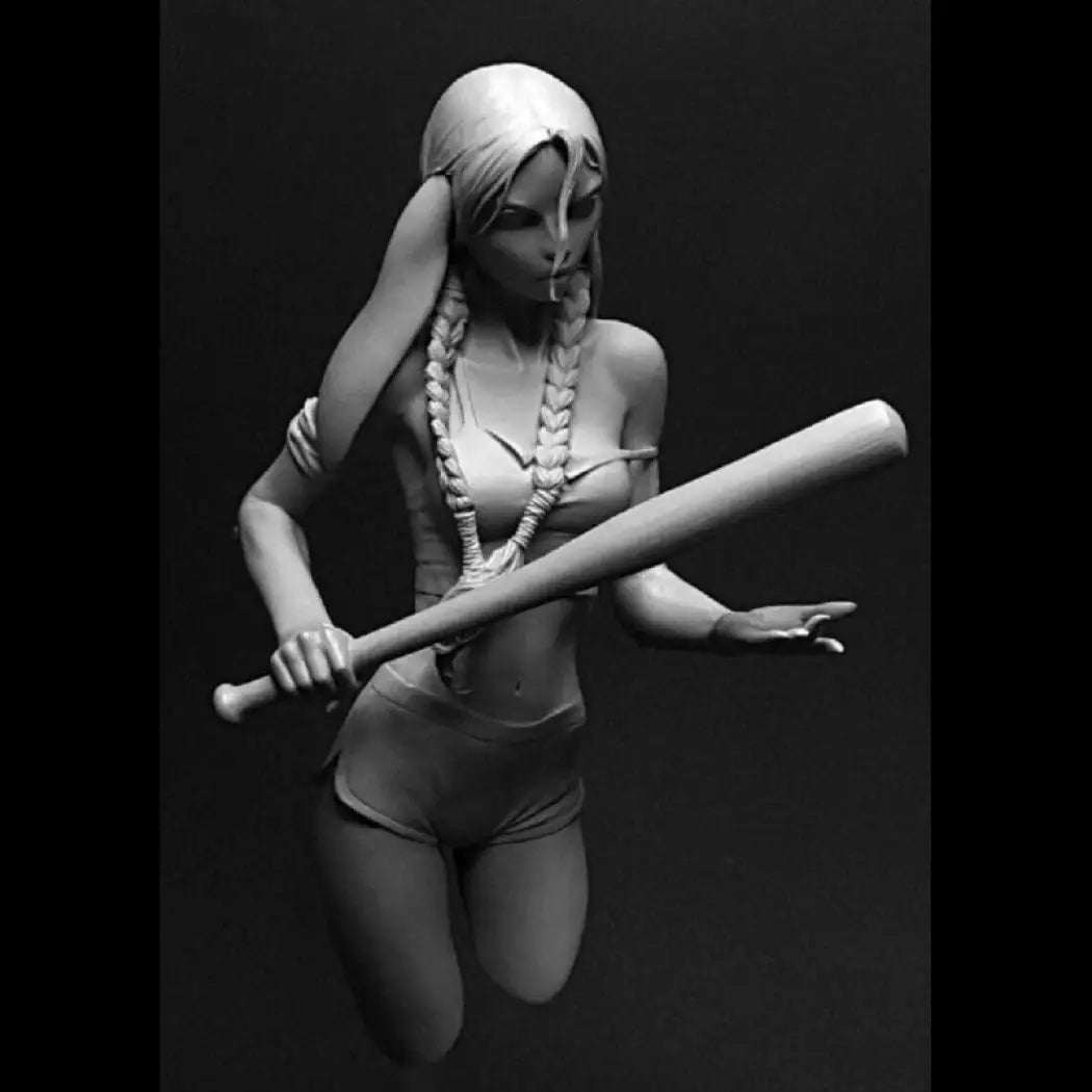 1/16 BUST 135mm Resin Superhero Model Kit Harley Quinn Beautiful Girl Unpainted