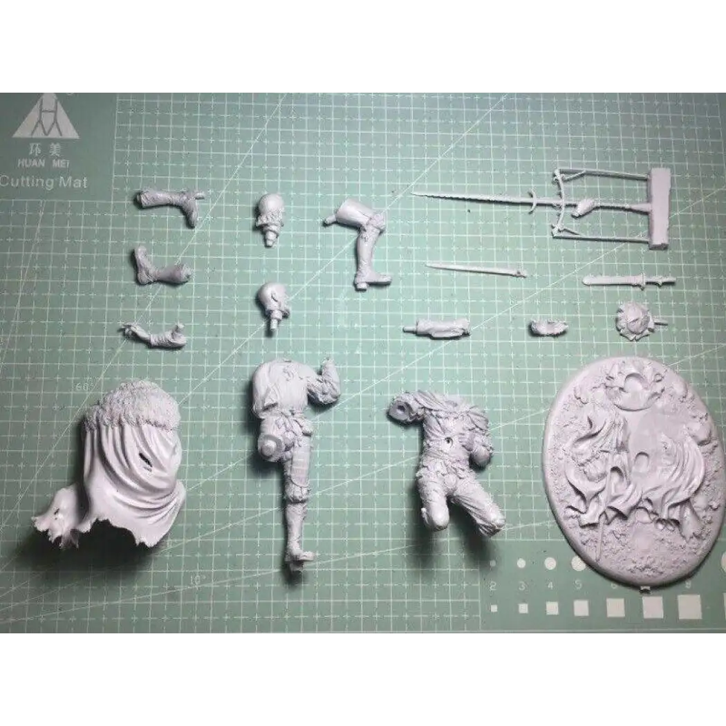 1/24 Resin Model Kit Medieval Merchants Patrician and Robber Unpainted - Model-Fan-Store