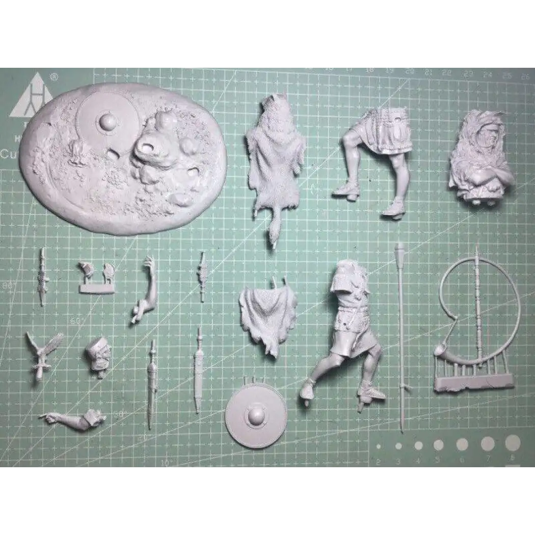 1/24 Resin Model Kit Warriors Roman Soldiers Legionnaires Unpainted - Model-Fan-Store