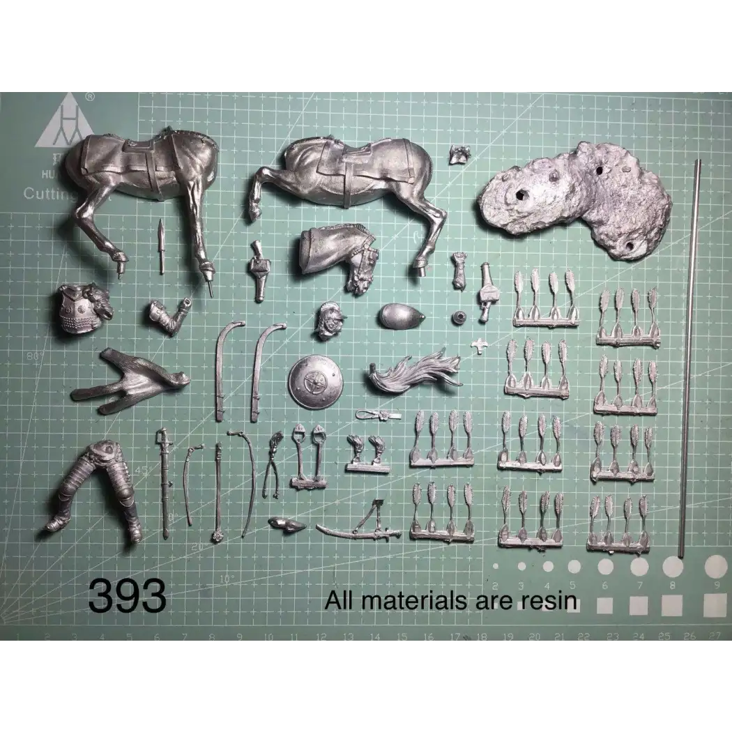 1/32 54mm Resin Model Kit Napoleonic Wars Polish Hussar Unpainted - Model-Fan-Store