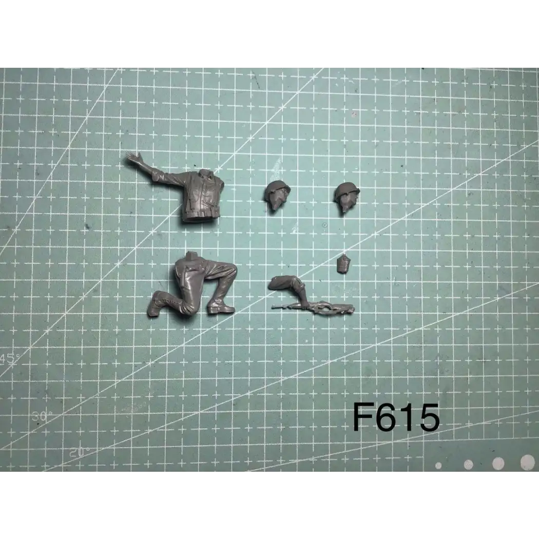 1/35 Resin Model Kit US Marines Soldier WW2 Unpainted - Model-Fan-Store