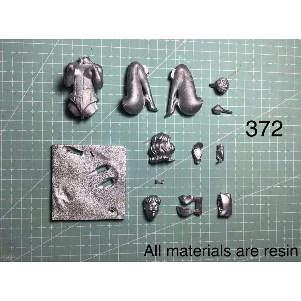 1/22 Resin Model Kit Beautiful Girl Rabbit Pin Up Unpainted - Model-Fan-Store