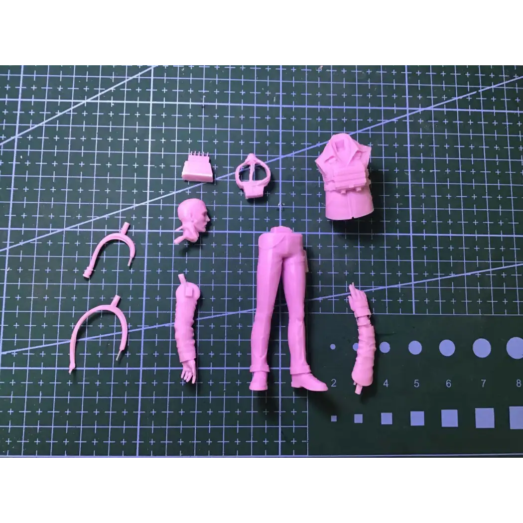 85mm Resin Cyberpunk Model Kit Dealer Upgrader Unpainted - Model-Fan-Store