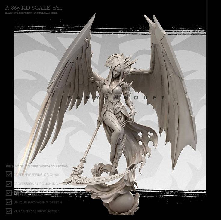 1/24 Resin Model Kit Beautiful Girl Angel Fantasy A-869 Unpainted - Model-Fan-Store