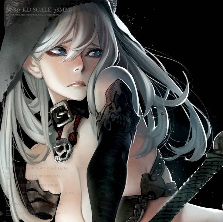 38mm Resin Model Kit Beautiful Girl Woman Fantasy A-855 Unpainted - Model-Fan-Store