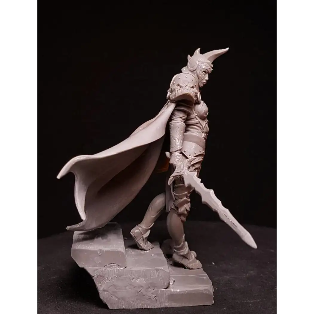 1/24 Resin Model Kit Barbarian Beautiful Girl Death Knight Fantasy Unpainted - Model-Fan-Store