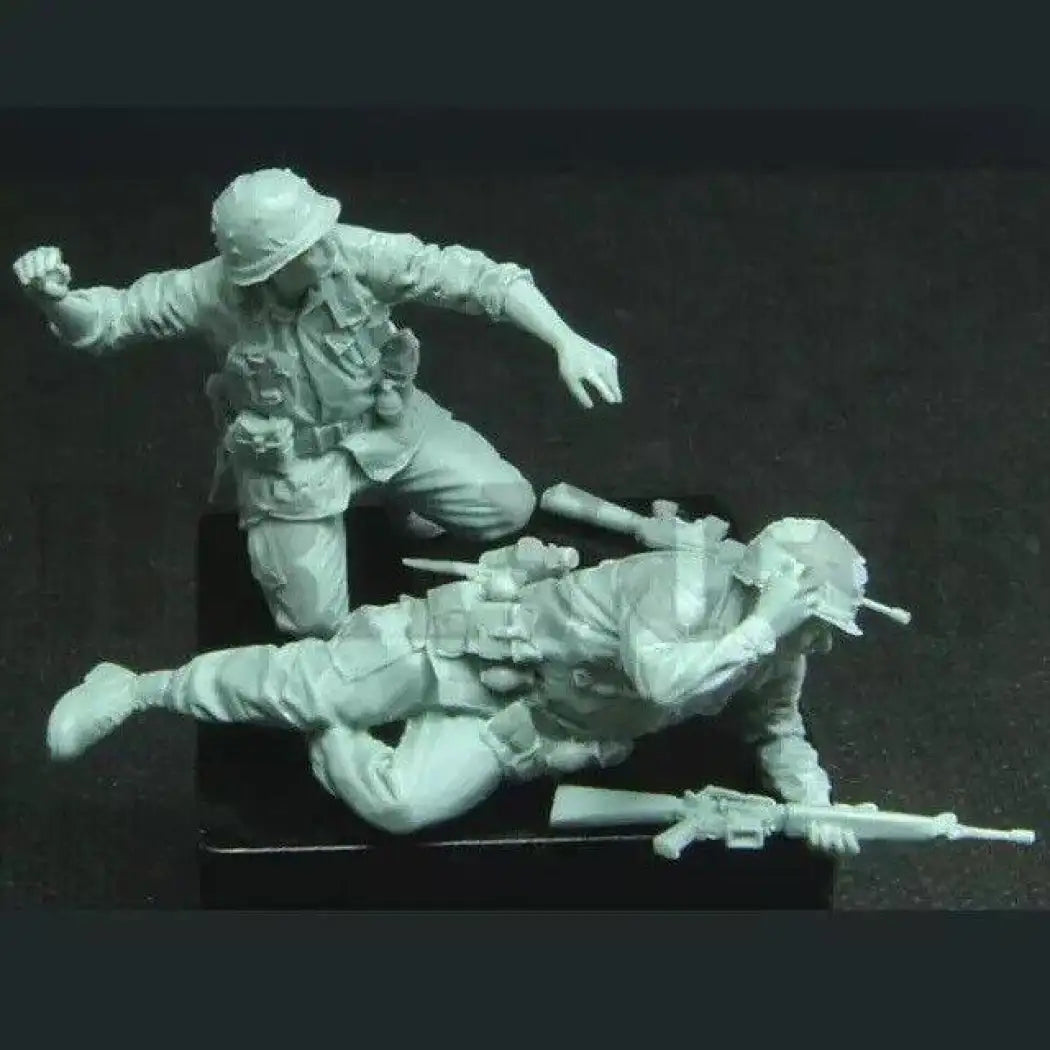 1/35 Resin Model Kit Vietnam War US Army Soldiers Unpainted - Model-Fan-Store