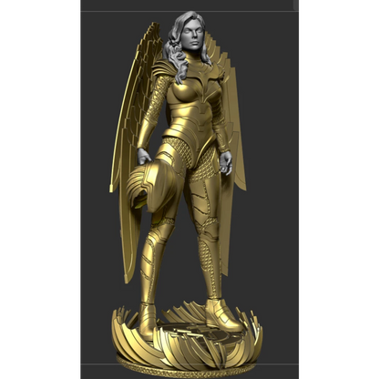 Digital STL Wonder Woman - Standing Pose 1984
