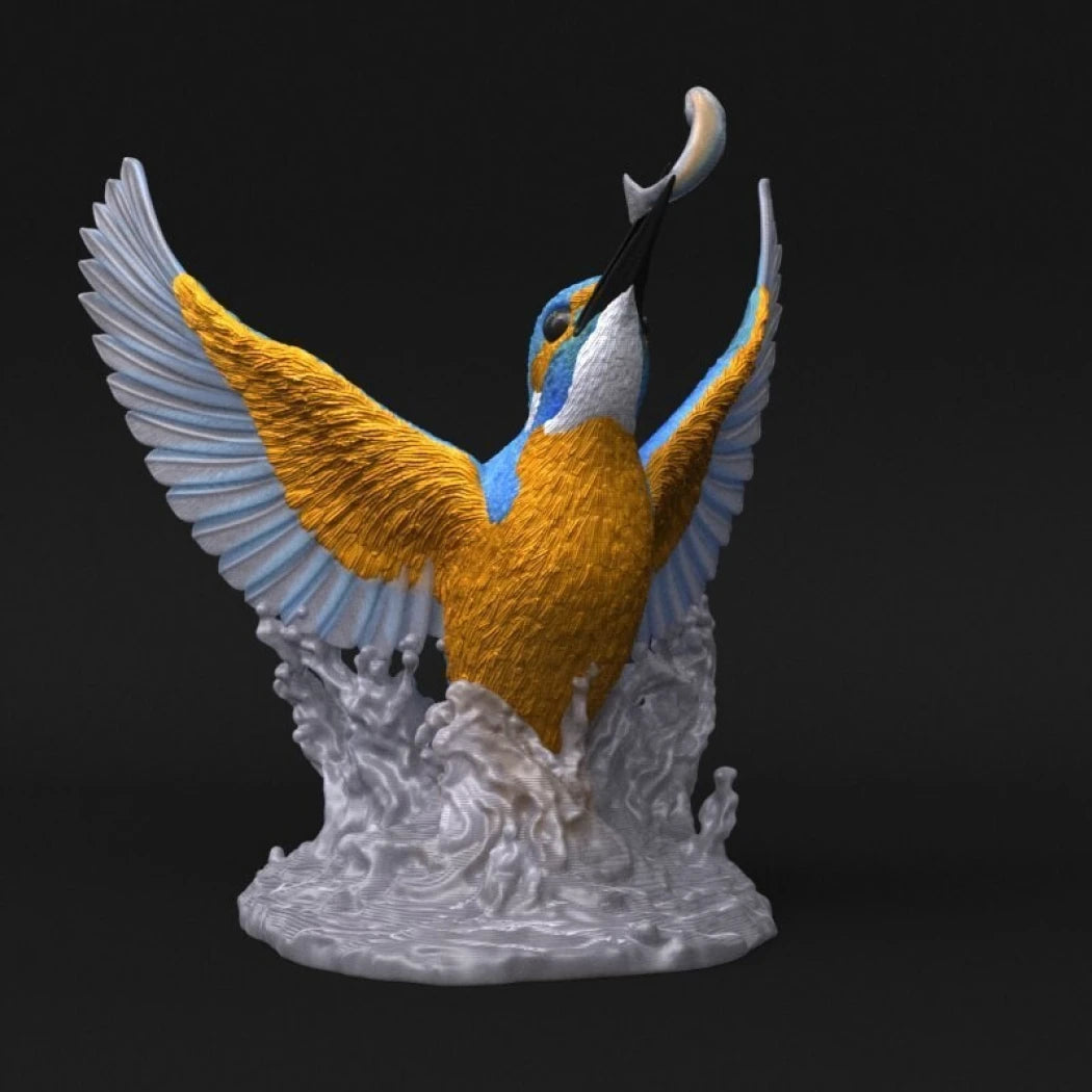 Digital STL Kingfisher