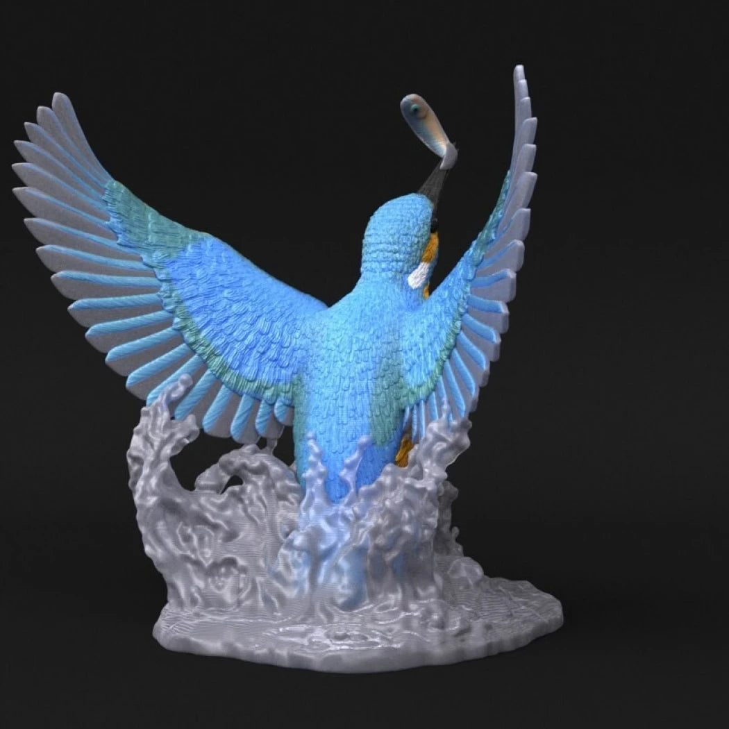 Digital STL Kingfisher