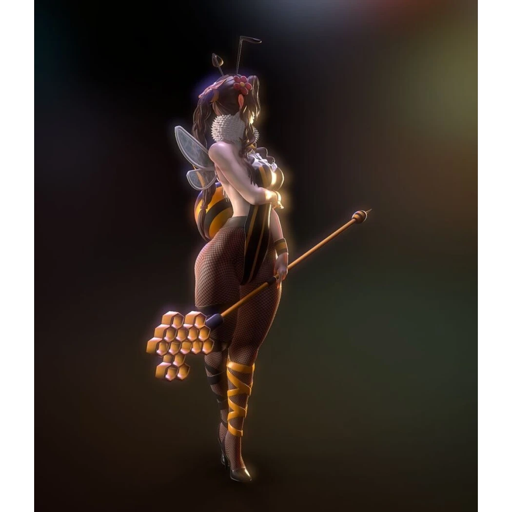 Digital STL Honeybee In Aerith