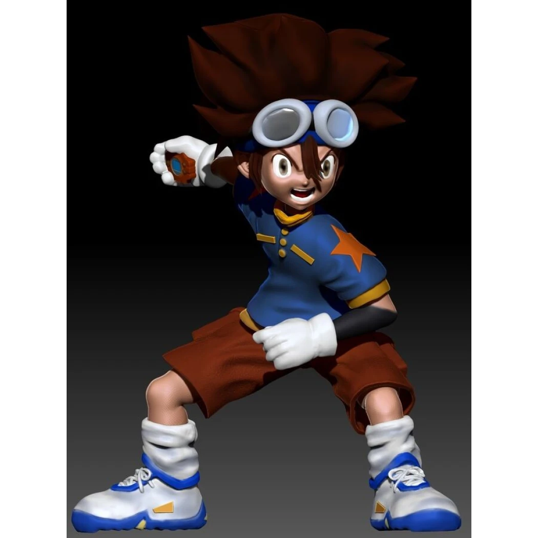 Digital STL Tai & Wargreymon