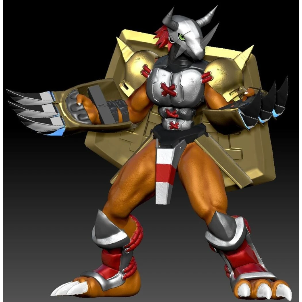 Digital STL Tai & Wargreymon