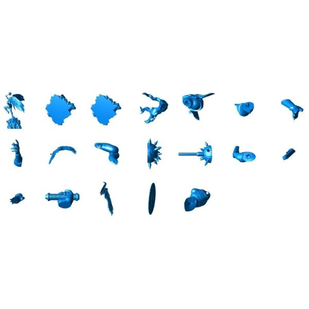 Digital STL Hawkgirl Beautiful Girl Angel