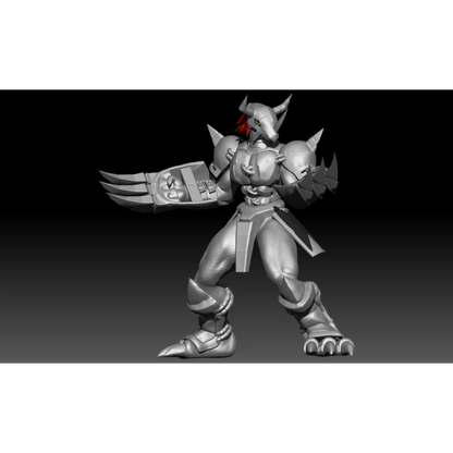 Digital STL Tai & Wargreymon