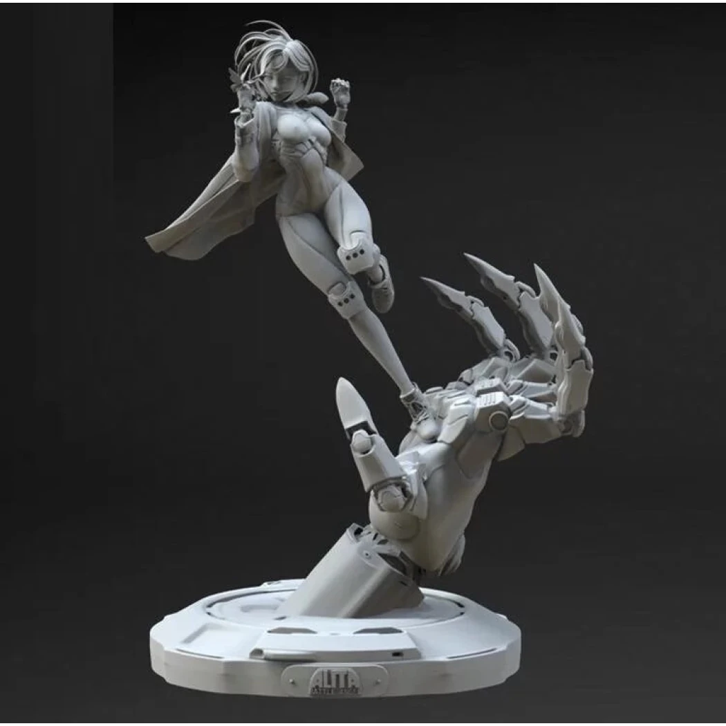 Digital STL Alita Battle Angel v8