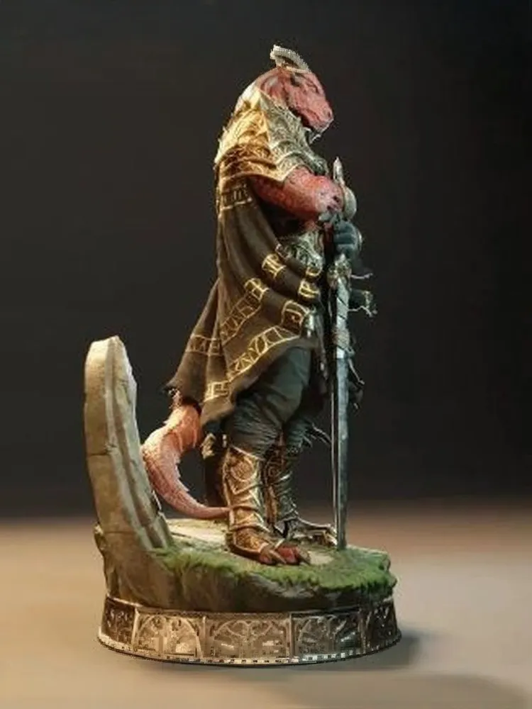 1/35 - 1/6 3D Print Model Kit Fantasy Beast Monster Unpainted