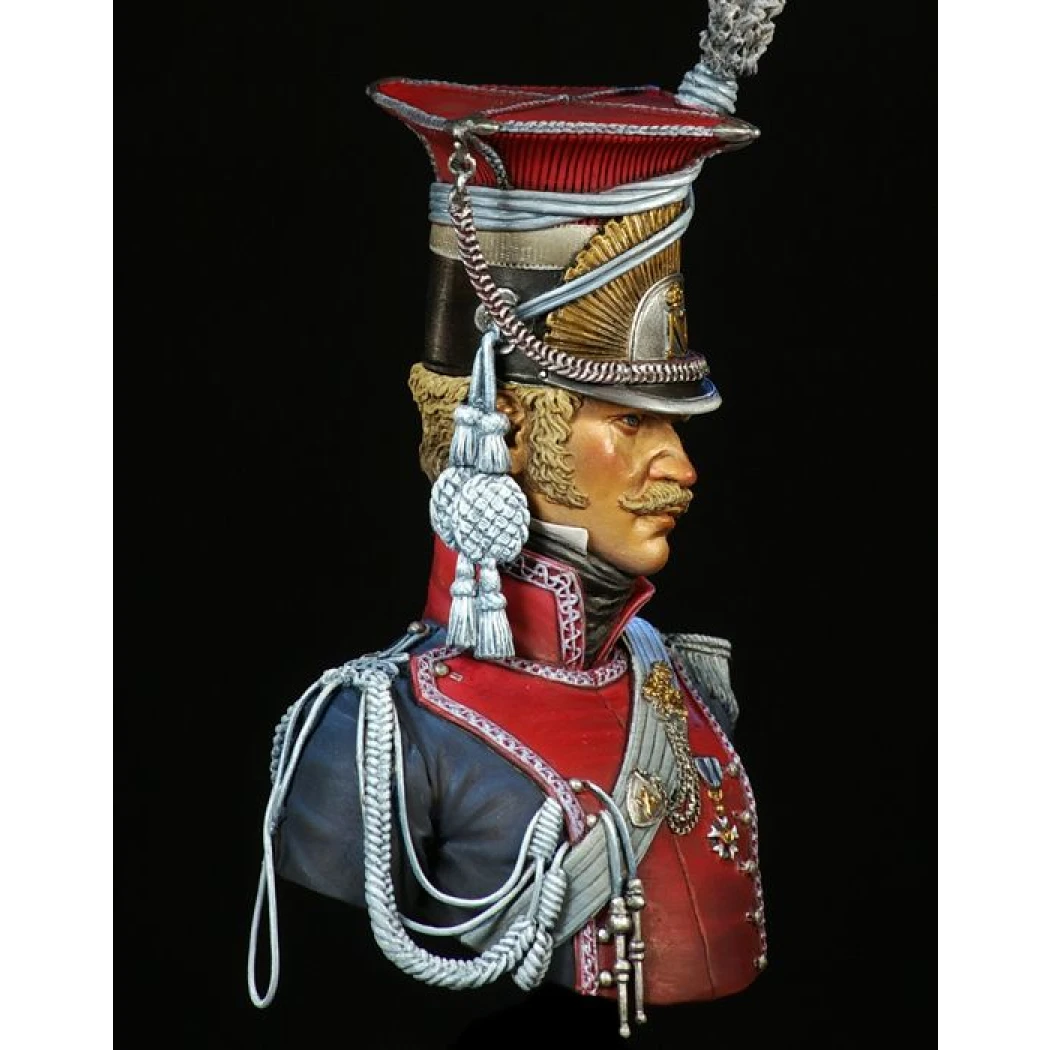 1/10 BUST Resin Model Kit Napoleonic Wars Polish General Unpainted