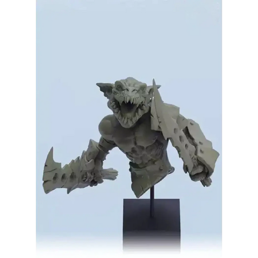 1/10 BUST 35mm Resin Model Kit Warrior Goblin Warcraft Unpainted - Model-Fan-Store