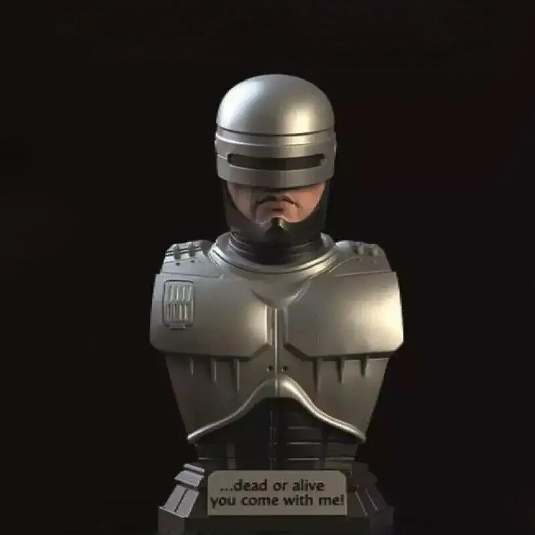 1/10 BUST Resin Castinge Resin Model Kit Robot Police Movie Unpainted - Model-Fan-Store