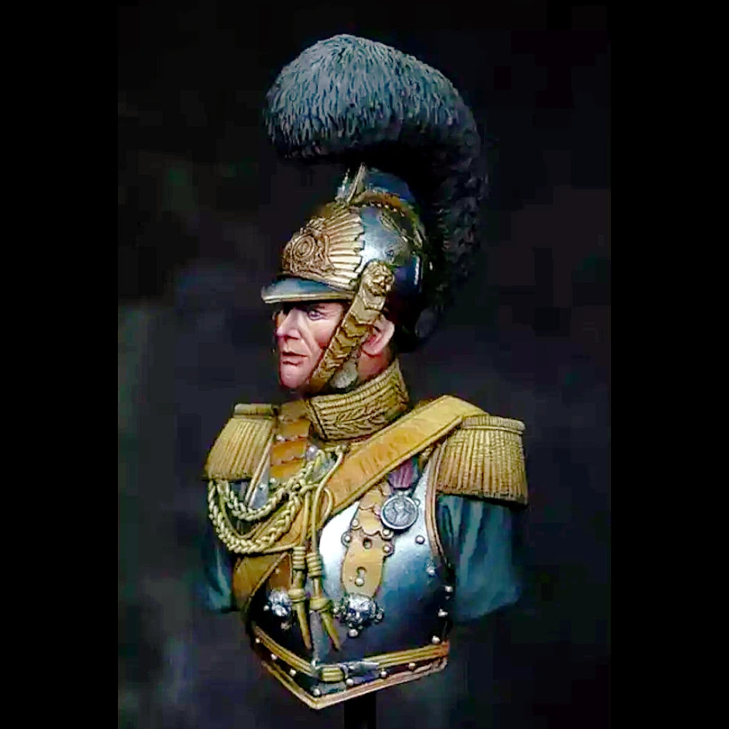 1/10 BUST Resin Model Kit French Officer Soldier Napoleonic Wars Unpainted - Model-Fan-Store