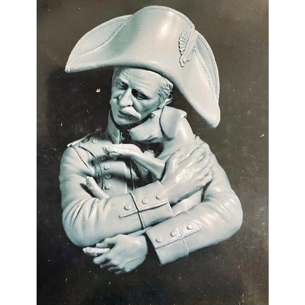 1/10 BUST Resin Casting Model Kit Napoleonic Wars Soldier and Dog Unpainted - Model-Fan-Store