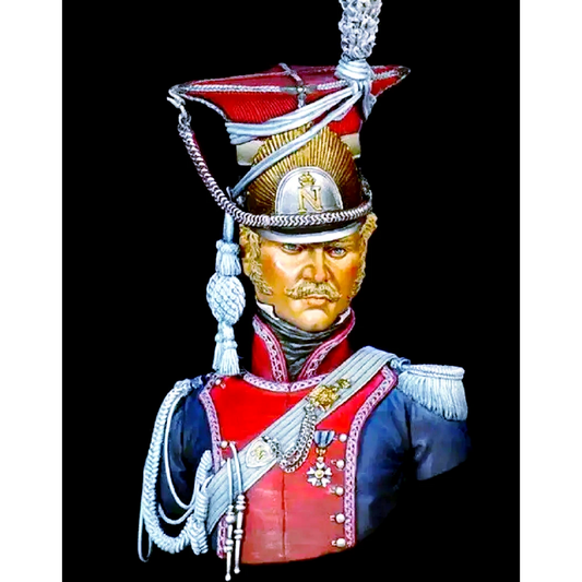 1/10 BUST Resin Model Kit Napoleonic Wars Polish General Unpainted - Model-Fan-Store