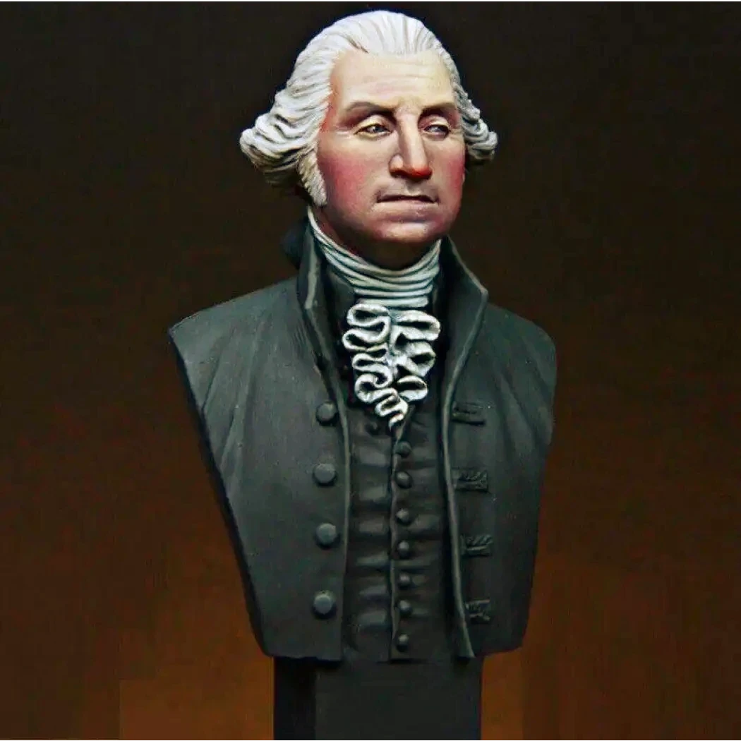 1/12 BUST Resin Model Kit First President of the US Historical Personality Unpainted - Model-Fan-Store