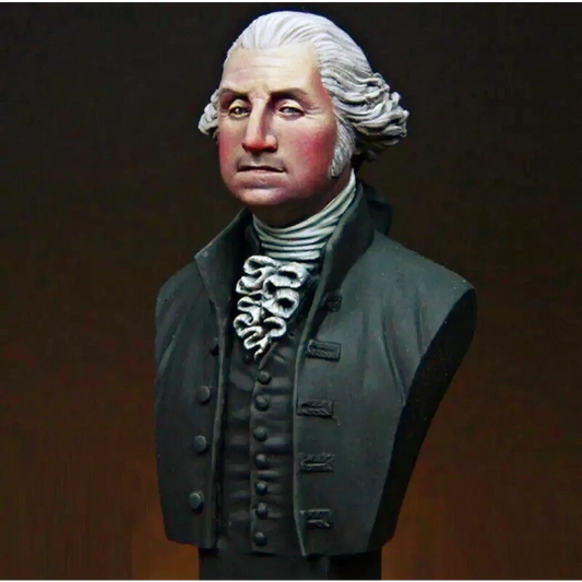 1/12 BUST Resin Model Kit First President of the US Historical Personality Unpainted - Model-Fan-Store