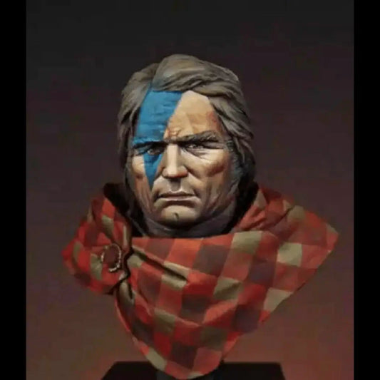 1/12 BUST Resin Model Kit Native American Indian Chief Unpainted