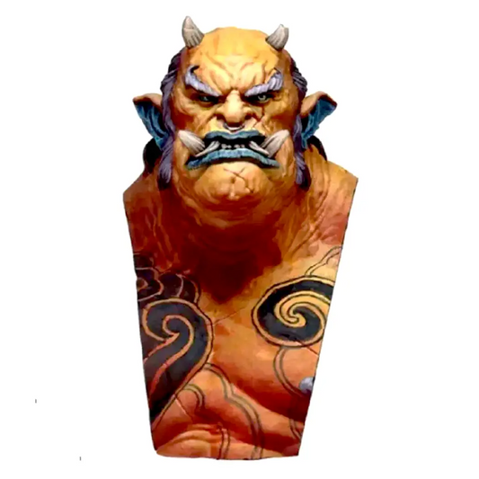 1/12 BUST Resin Model Kit Warrior Ogre Troll Fantasy Unpainted - Model-Fan-Store