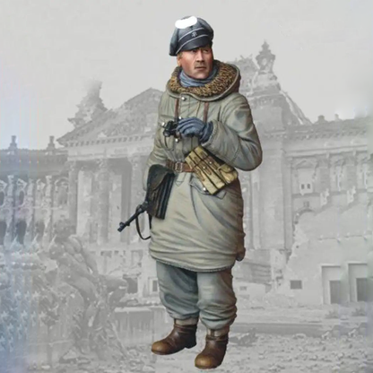 1/16 Resin Model Kit German Officer WW2 Unpainted - Model-Fan-Store