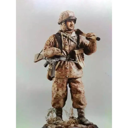 1/16 Resin Model Kit German Soldier Grenadier WW2 Unpainted - Model-Fan-Store