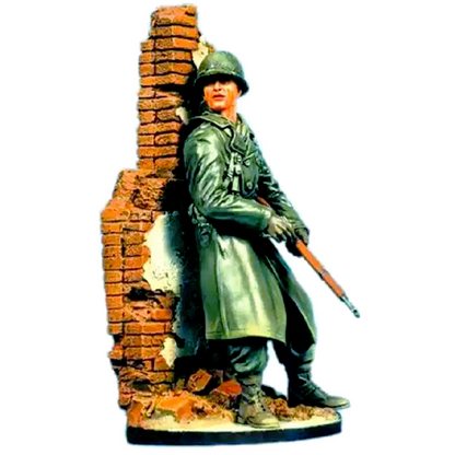 1/16 Resin Model Kit US Army Soldier Infantry (no base) WW2 Unpainted - Model-Fan-Store