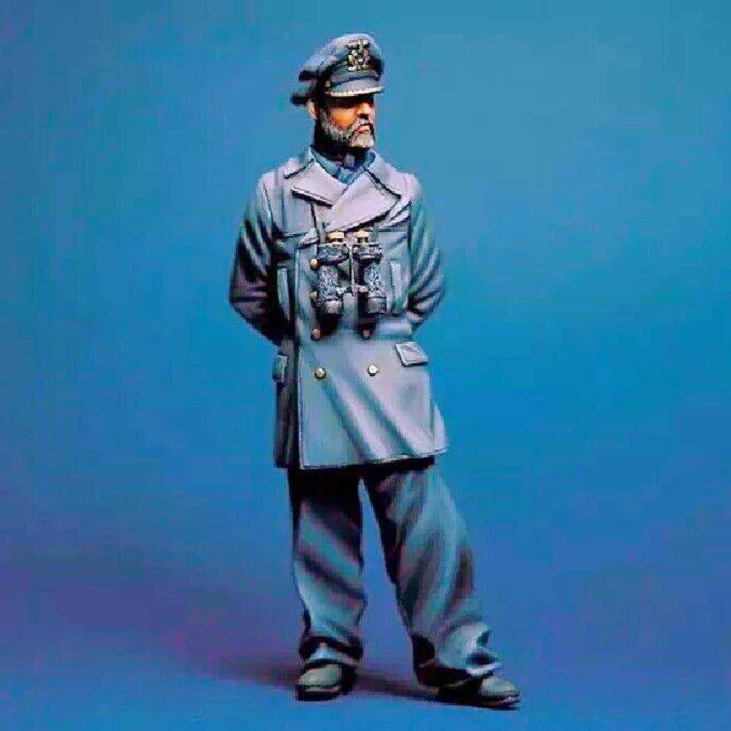 1/16 Resin Plastic Model Kits German Submarine Commander WW2 Unpainted - Model-Fan-Store