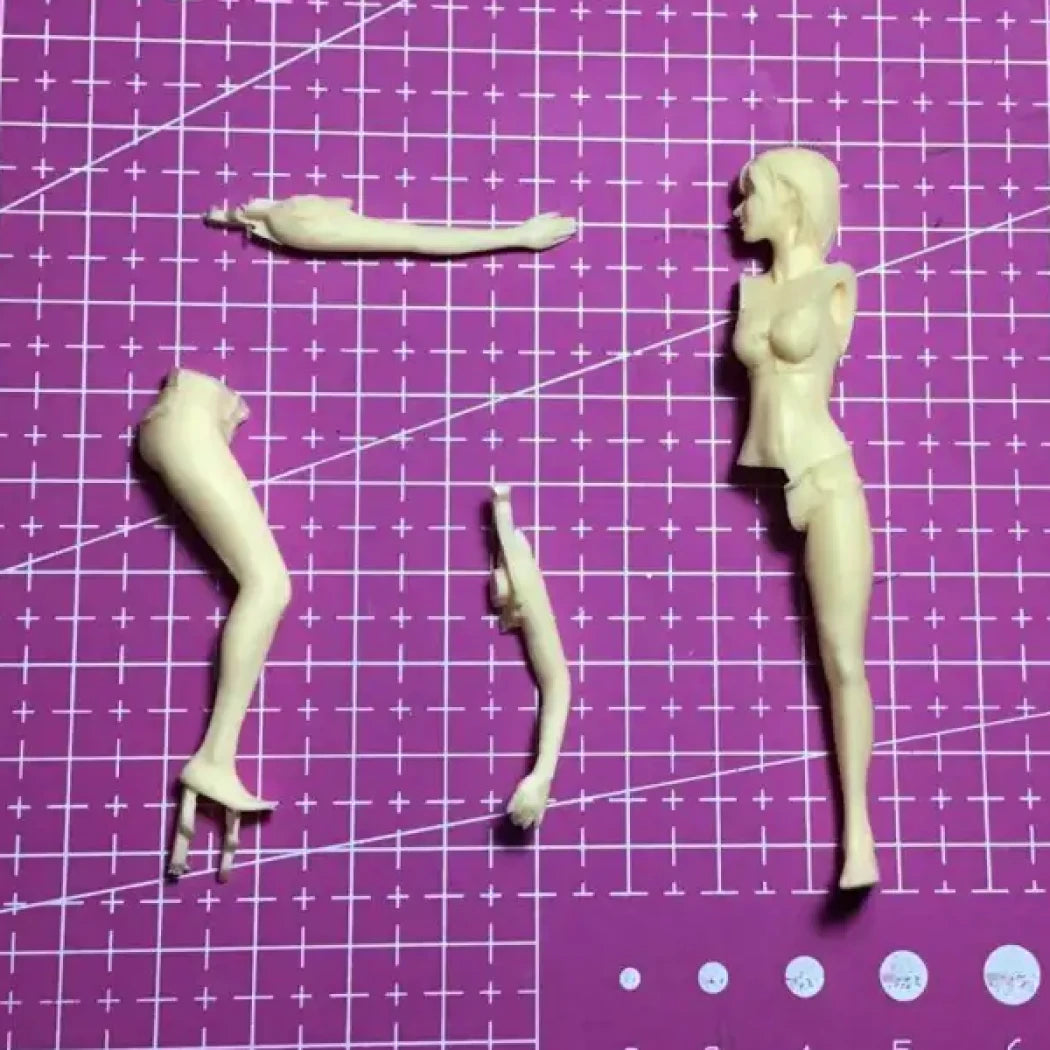 1/20 Resin Model Kit Modern Asian Beautiful Girl Unpainted - Model-Fan-Store