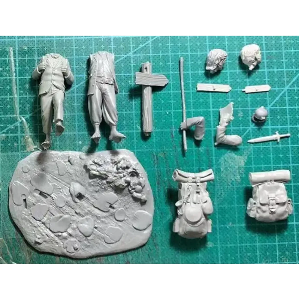 1/24 2pcs Resin Model Kit Hobbits Movie Unpainted - Model-Fan-Store