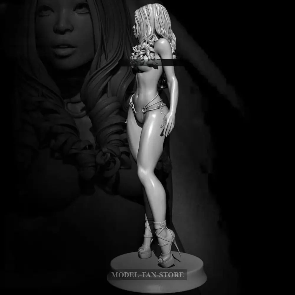 1/24 75Mm 3D Print Model Kit Modern Nudes Beautiful Girl Dancer Unpainted Full Figure Scale