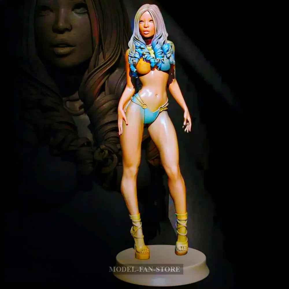 1/24 75Mm 3D Print Model Kit Modern Nudes Beautiful Girl Dancer Unpainted Full Figure Scale