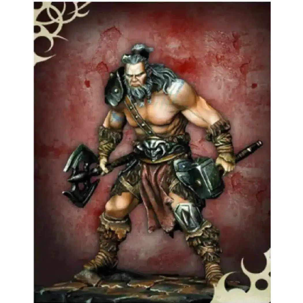 1/24 75mm Resin Model Kit Barbarian Brock Unpainted - Model-Fan-Store