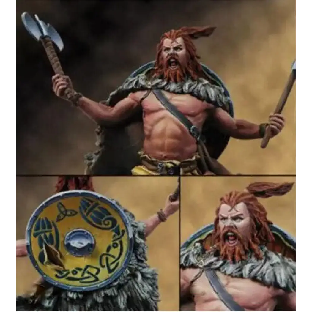 1/24 75mm Resin Model Kit Erik the Red Captain Barbarian Unpainted