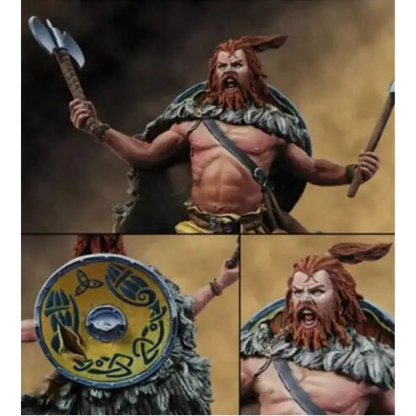 1/24 75mm Resin Model Kit Erik the Red Captain Barbarian Unpainted