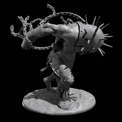 1/24 75mm Resin Model Kit Monster Juggernaut Fantasy Unpainted